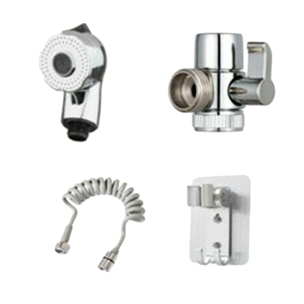 Bathing Faucet Sprayer Set External Shampoo Clean Sink Handheld Sprinkler