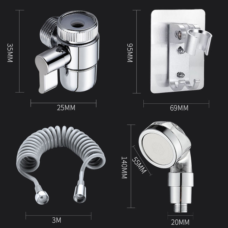 Pet Faucet Shower Head Spray Drains Strainer Hose Sink Washing Hair Wash Shower