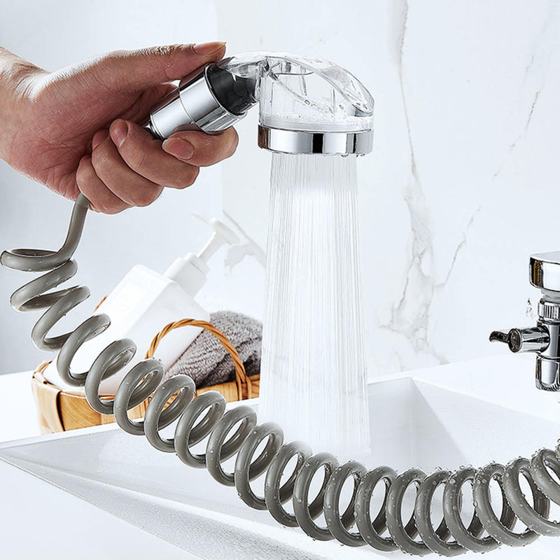 4 Set Toilet Sprayer Bidet Sprinkler Water Divider Handheld Assembly Sprayer