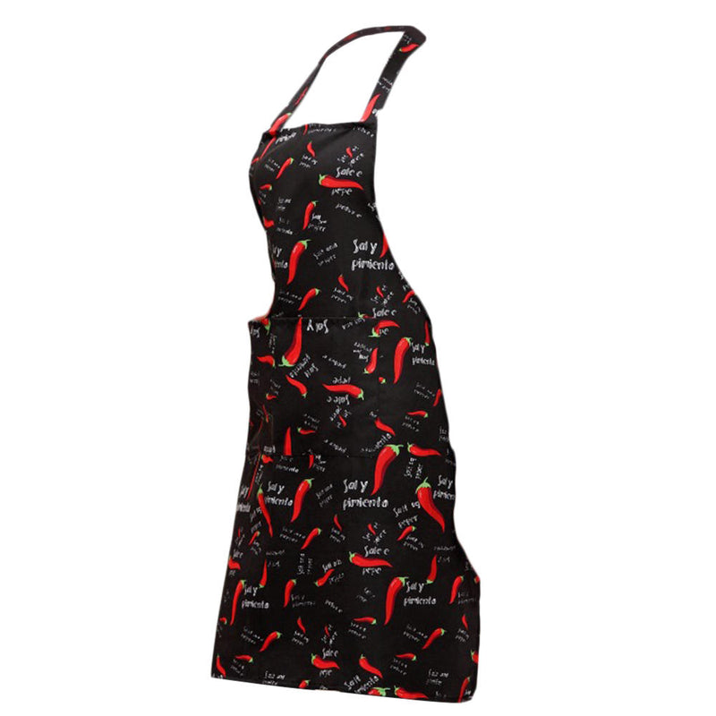 1 x Unisex Women Men Apron Dress Kitchen Restaurant Chef Cooking BBQ Pocket Gift