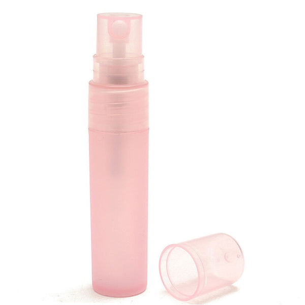 5ml Empty Plastic Perfume Atomizer Spray Bottle Mini Travel Refillable 10x Hot