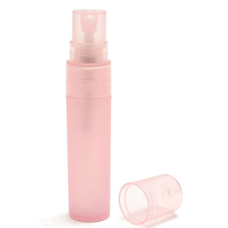 5ml Empty Plastic Perfume Atomizer Spray Bottle Mini Travel Refillable 10x Hot
