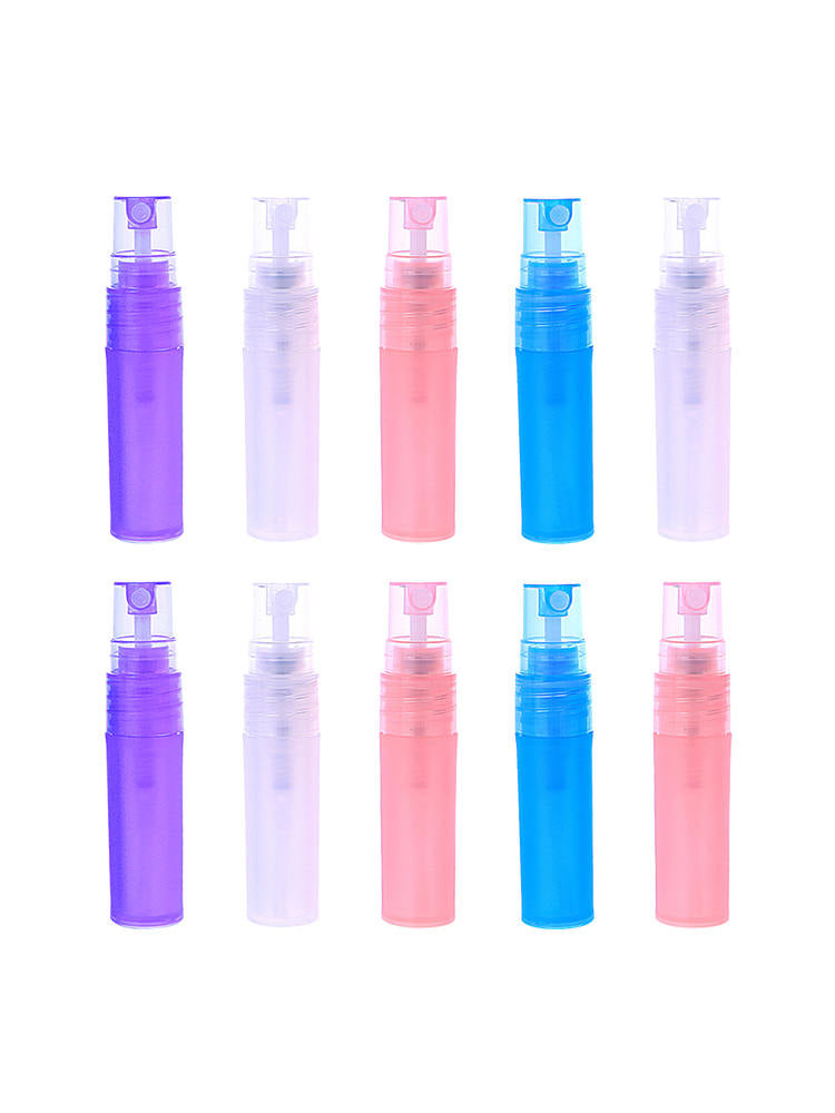 5ml Empty Plastic Perfume Atomizer Spray Bottle Mini Travel Refillable 10* Nice