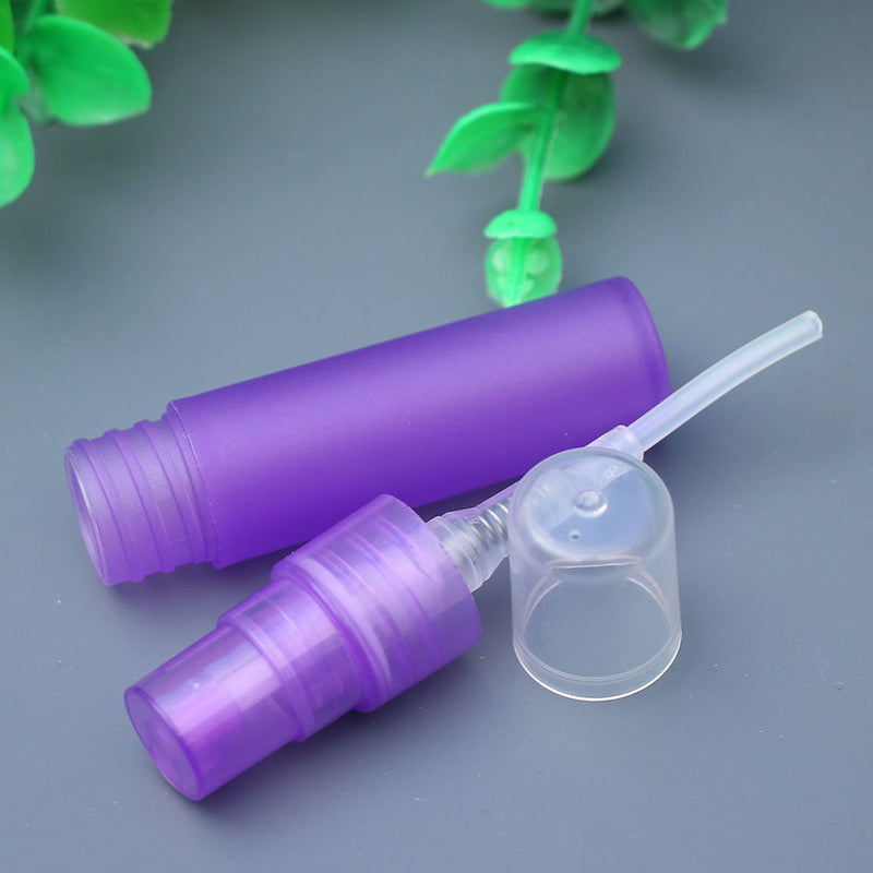 5ml Empty Plastic Perfume Atomizer Spray Bottle Mini Travel Refillable 10x Hot