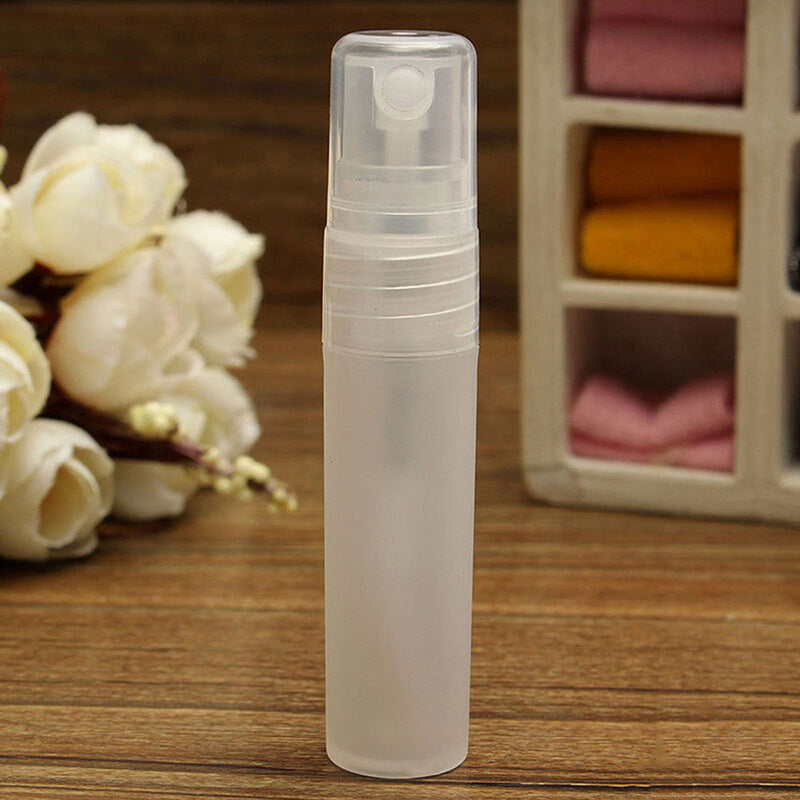 5ml Empty Plastic Perfume Atomizer Spray Bottle Mini Travel Refillable 10x Hot