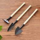 3Pcs/set Gardening tools Mini Shovel Harrow Spade for Plant Flowers Newest Use