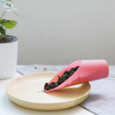 2 PCS Soil Hand Shovel Scoop Fleshy Plant Soil Shovel Plastic Blue + Pink