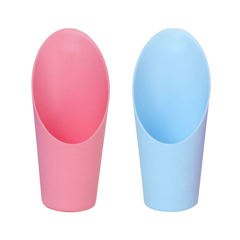 2Pcs Soil Hand Shovel Scoop Cup for Bonsai Garden Plant Plastic Newest Useful