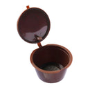 2XCoffee Pod Plastic Capsule Compatible with Nescafe Dolce Gusto Durable