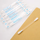 50 Pcs Wood Stick Disinfection Cotton Swabs Buds Cleaning Tool 6cm Double Head