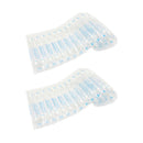 50 Pcs Wood Stick Disinfection Cotton Swabs Buds Cleaning Tool 6cm Double Head