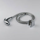 Stainless Steel Hand-held Bidet Sprayer Bathroom Toilet Brass T-Adapter Hose Kit