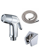 Stainless Steel Hand-held Bidet Sprayer Bathroom Toilet Brass T-Adapter Hose Kit