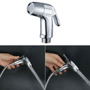 3pcs Handheld Shower Stainless Steel Head Bidet with 1.5m Hose with Rack Base