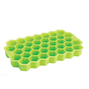 37 Grid Honeycomb Shape Cube Trays Removable Food Grade Silicone Ice Molds