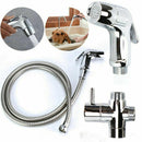 Handheld Stainless Steel Bidet Spray Shower Head Shattaf Toilet with 1.5M Hose