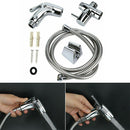 Handheld Stainless Steel Bidet Spray Shower Head Shattaf Toilet with 1.5M Hose