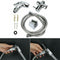 Handheld Stainless Steel Bidet Spray Shower Head Shattaf Toilet with 1.5M Hose