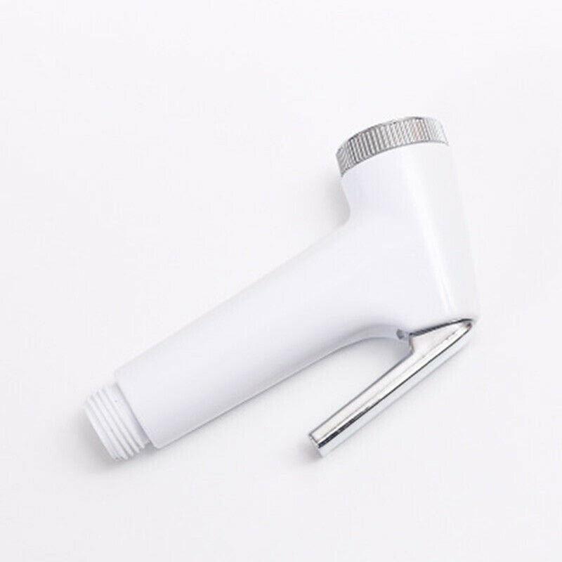 1 x Plastic Handheld Bidet Sprayer Set for Toilet with Hose Adapter Mounting