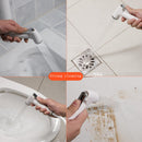 1 x Plastic Handheld Bidet Sprayer Set for Toilet with Hose Adapter Mounting