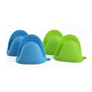 4pcs Silicone Gloves Pot-Holder Baking-Tools Gripper Oven Cooking-Microwave