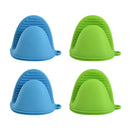 4pcs Microwave Oven Clips Gloves Kitchen-Organizer Anti-Scald Thicken Silicone