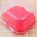 Portable Medical Box Transparent Family Medicine Box with Handle Double Layer