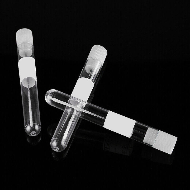 100Pcs Disposable Sterile Single Use Swabs Test Tube  Female Hard Tube