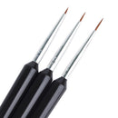 3x Nail Art Pen Dotting Painting Drawing UV Gel Liner Polish Brush Tools
