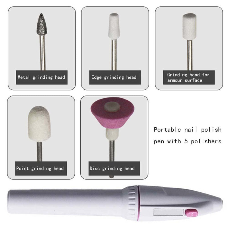 Professional Electric Nail Drill Machine Polish Grinding Kit Manicure Pen Set