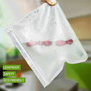 3Pcs Lunch-Box Freezer-Bag Ziplock Silicone Reusable Leakproof Silicone Zip Bag
