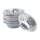 100PCS Baking Egg Tart Mould Cake Cups Circular Tins Pie Mold Plate Oven
