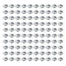 100PCS Baking Egg Tart Mould Cake Cups Circular Tins Pie Mold Plate Oven