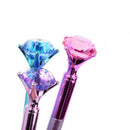 5Pcs Big Crystal Diamond Ballpoint Pen Metal Ballpoint Pen Office Supplies