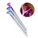 Luxury Metal Crystal Pen Big Diamond Ballpoint Pen Stationery School Pen Office