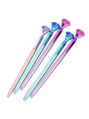 Luxury Metal Crystal Pen Big Diamond Ballpoint Pen Stationery School Pen Office