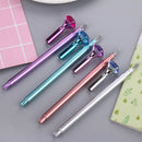Luxury Metal Crystal Pen Big Diamond Ballpoint Pen Stationery School Pen Office