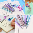 Luxury Metal Crystal Pen Big Diamond Ballpoint Pen Stationery School Pen Office