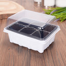 12 Holes Seed Planting Box Set Nursery Pots Tray Plant Grow Growing Box