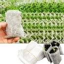 200pcs Biodegradable Plant Grow Bags Non-woven Nursery Bags Seedling Pots 8*10cm