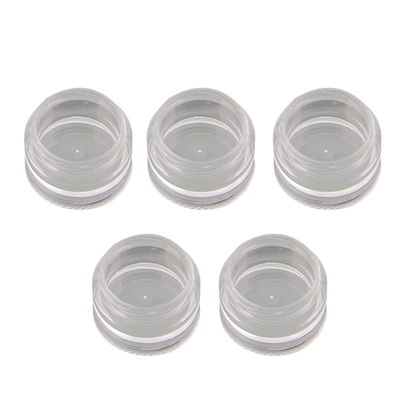 5-layer 30x77mm Transparent Empty Plastic Storage Boxes Nail Art Tip Glitter