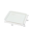 10 Pcs FlowerPot Balcony Basin Bonsai Plant Planter Bowl Nursery Tray Planter