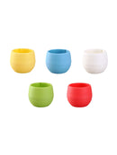 5 x Plastic Mini Flower Seedling Planter Succulent Holder Home Office Garden