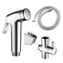 Toilet Bidet Stainless Steel Handheld Shattaf Bathroom Sprayer Shower Hose Set