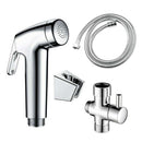 1 x Toilet Bidet Spray Stainless Steel Handheld Shattaf Bathroom Bidet Spray Set