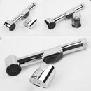 Handheld Stainless Steel Bidet Spray Shower Head Shattaf Toilet With Hose Kit