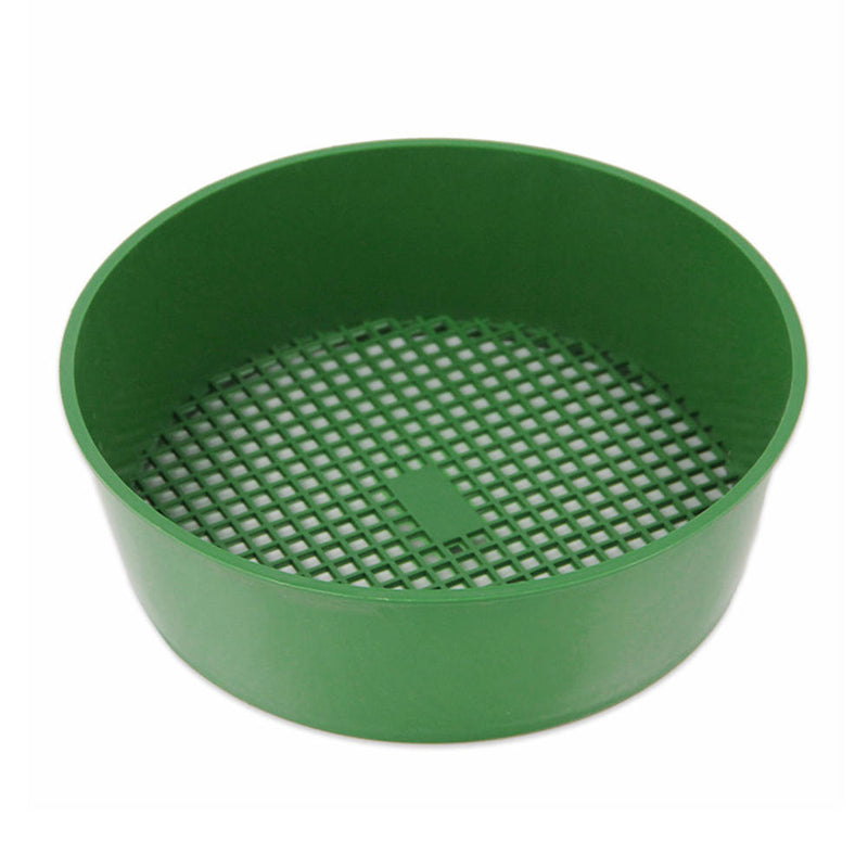1 x Green Plastic Garden Sieve Riddle Sifter For Compost Gravel Soil Stone Sieve