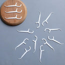 50Pcs Health Care Teeth Clean Dental Floss Flosser Stick Interdental Toothpicks