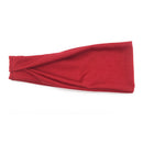 Men Wide Headband Sweatband Stretch Sweat Elastic Sport Yoga Run Fashion Band