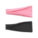 Men Wide Headband Sweatband Stretch Sweat Elastic Sport Yoga Run Fashion Band